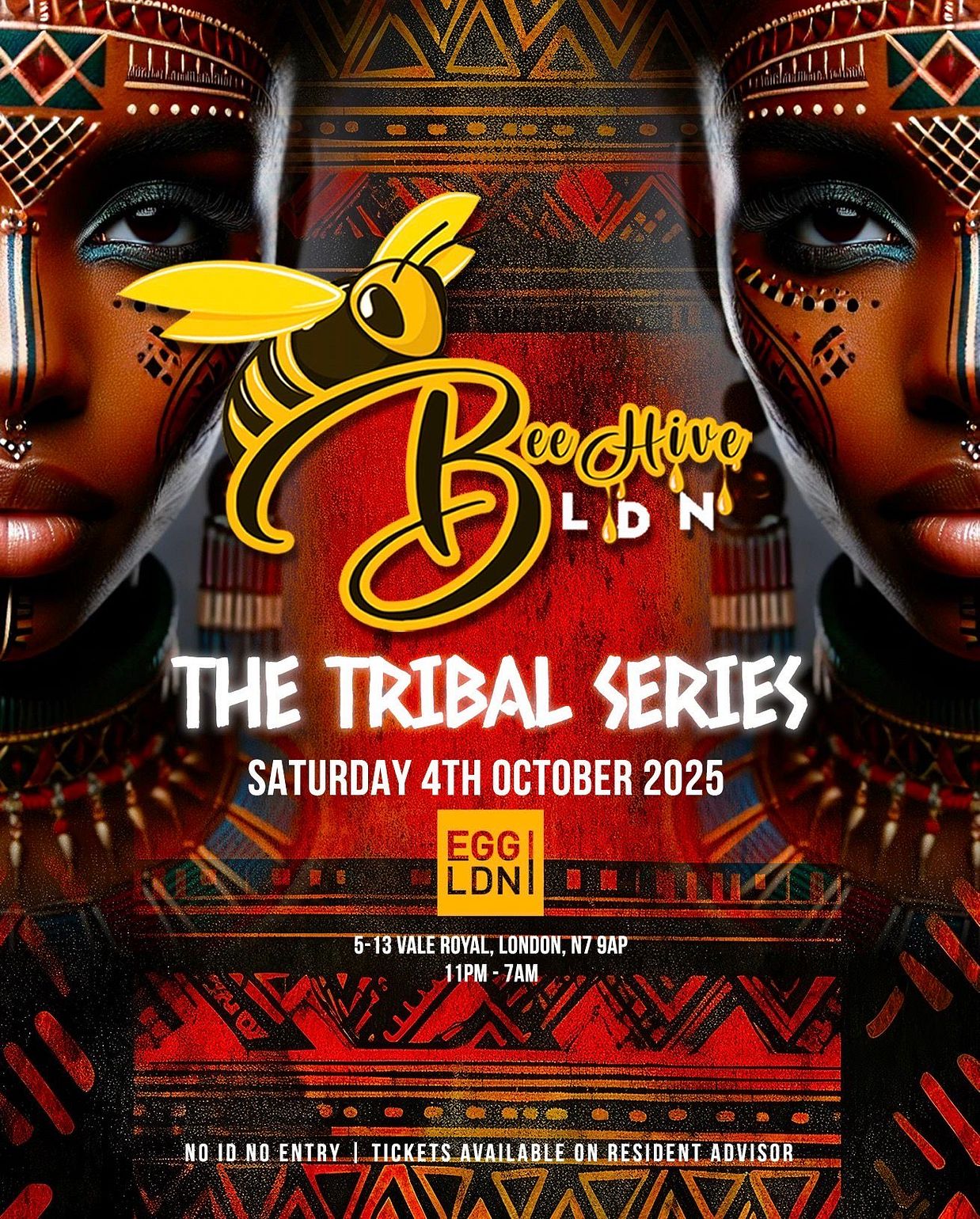 Beehive LDN – The Tribal House Series