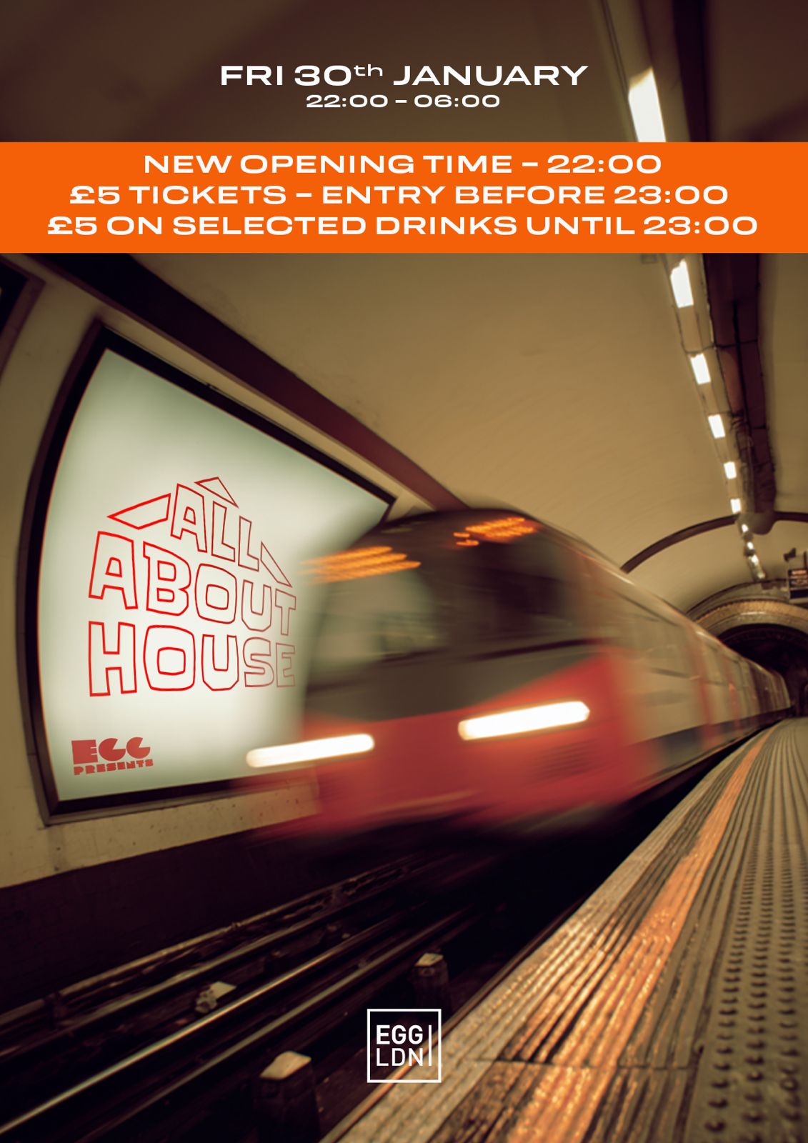 Egg LDN Pres: All About House