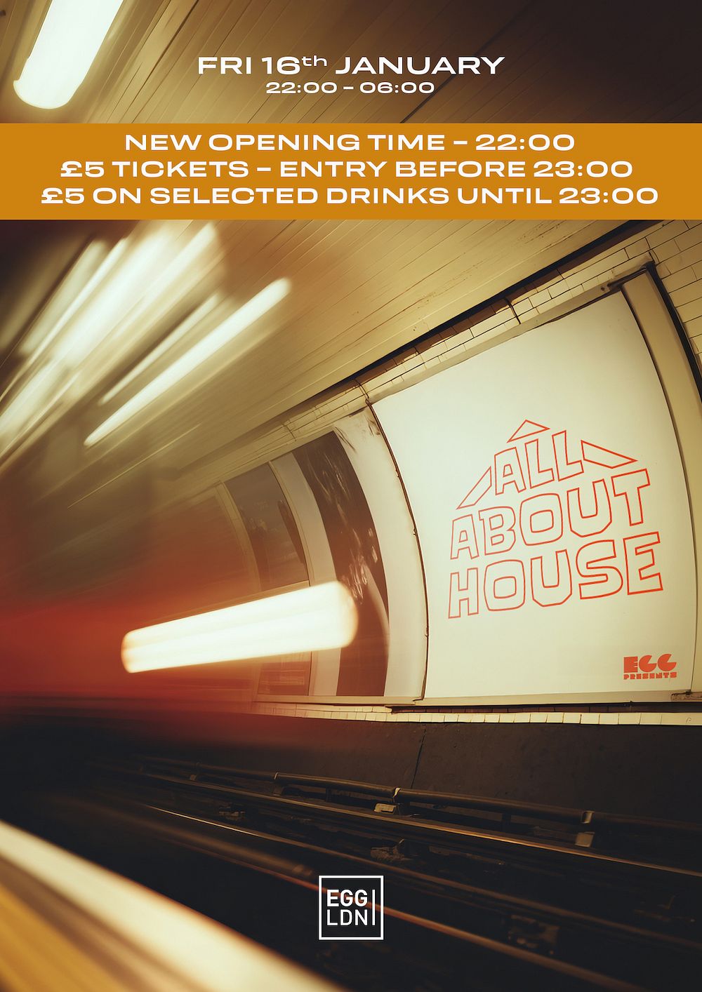 Egg LDN Pres: All About House