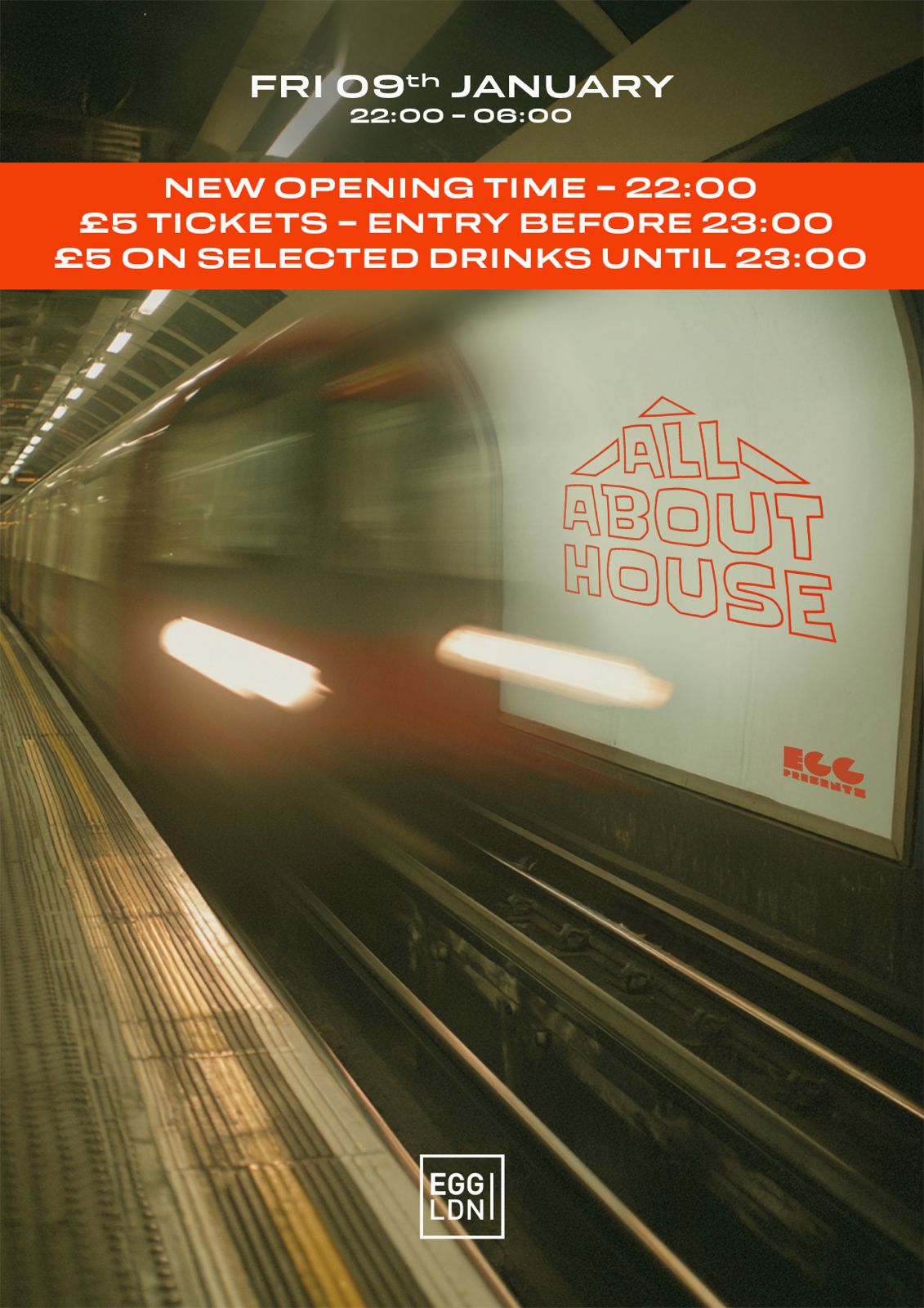 Egg LDN Pres: All About House