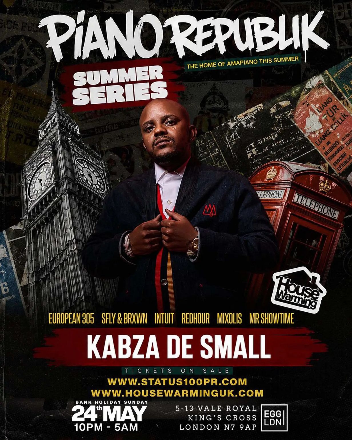 Piano Republic After Party, featuring Kabza De Small.