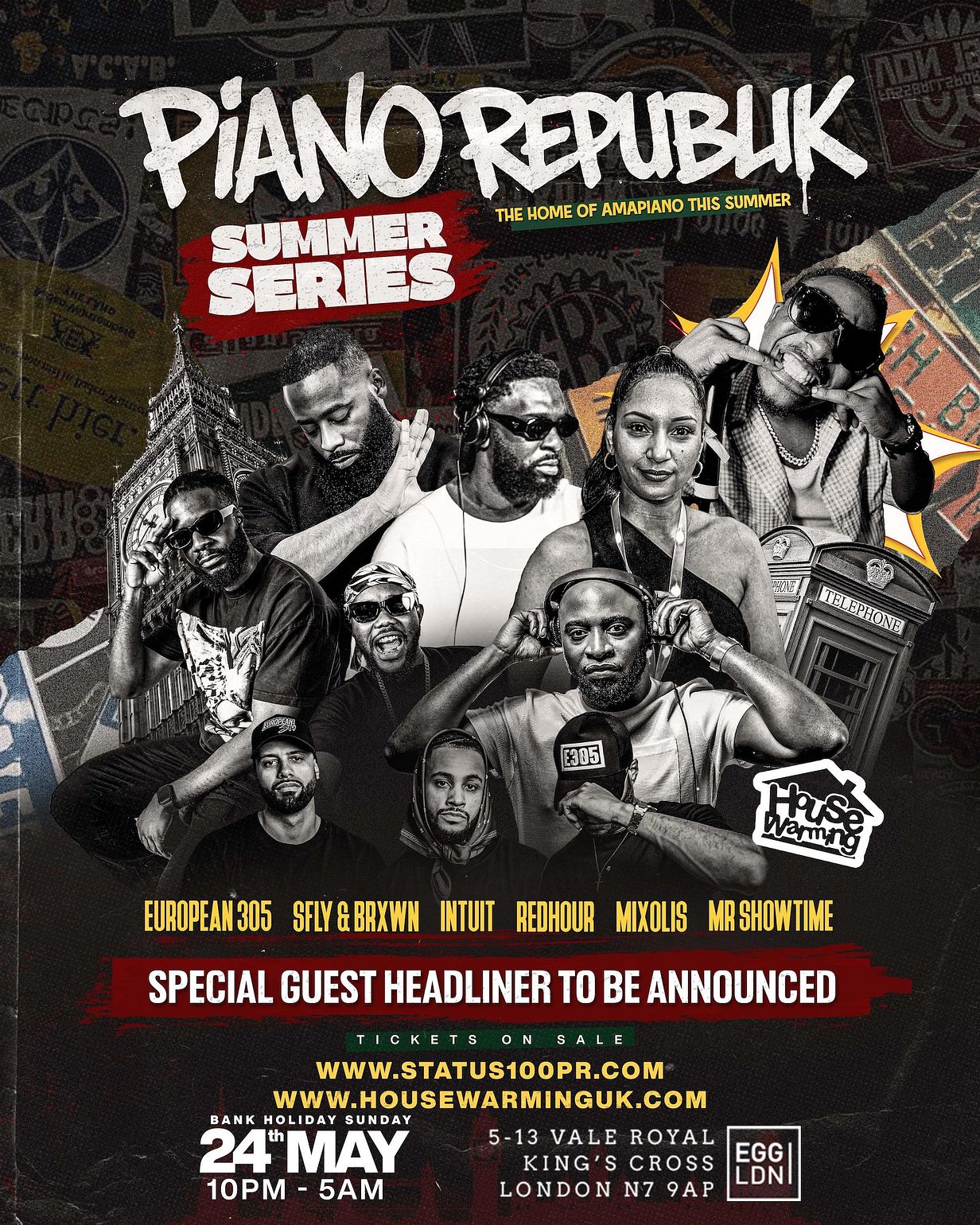 Piano Republik Summer Series Afterparty: Headliner To Be Announced