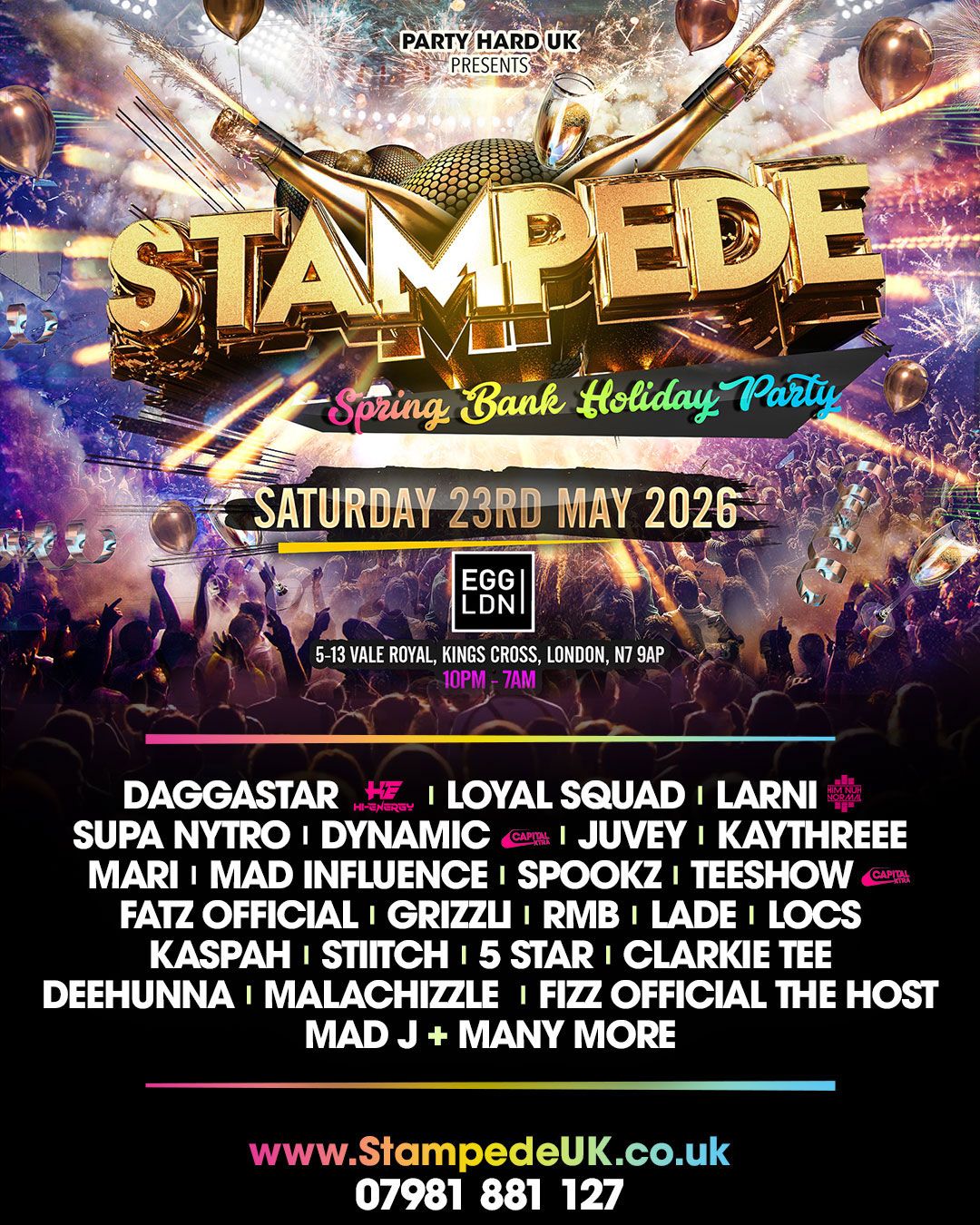 Stampede – Spring Bank Holiday Party