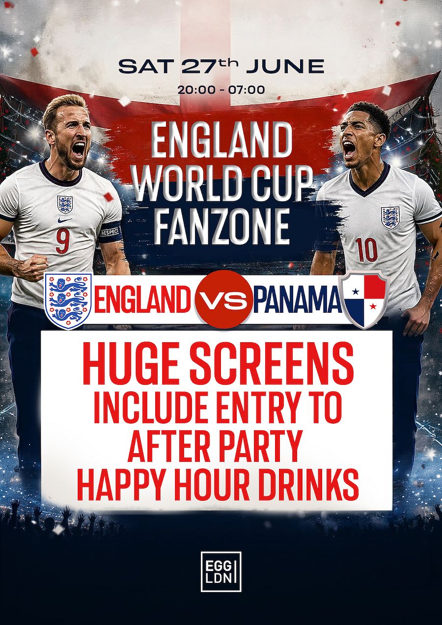 Egg Pres: England V Panama Fanzone / Free showing