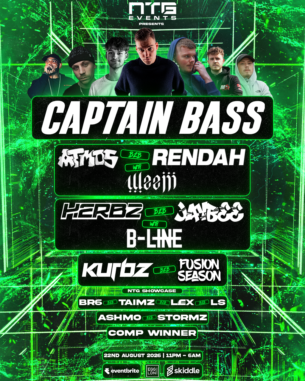 NTG PRESENTS CAPTAIN BASS + More