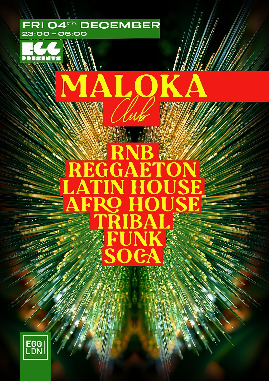 Maloka Club: House, Latin, Afro House + More flyer